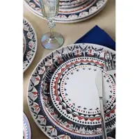 Keramika Geschirrset - Keraart Ethnic - 24 teilig - 6 Personen - Steingut