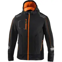 Sparco York Softshelljacke Schwarz 2XL Schwarz 2XL