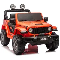 Lean cars Jeep Rubicon 4x4 Elektrofahrzeug DK-JWR556 4x200W 24V | Gr.: onesize
