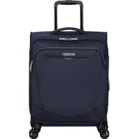 American Tourister Summerride Spinner 55 / 20 EXP TSA Trolley Navy dunkelblau