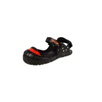 Tiger VISITOR PREMIUM Sicherheitsüberschuhe mit Aluminium/Titanium-Zehenkappe, L, Schwarz