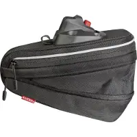 Klickfix Bikepack Sport Expandable Satteltasche Schwarz Schwarz One Size