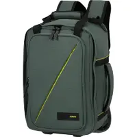 American Tourister Rucksack Trolley Take2Cabin Backpack / WH 20L Dark Forest dunkelgrün 40cm