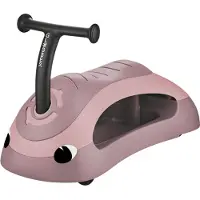 Globber WALK N' ROLL 2in1 ECO – Lauflernwagen, Schiebeauto, Rutschauto, werkzeugloser Umbau, kippsicher, beere