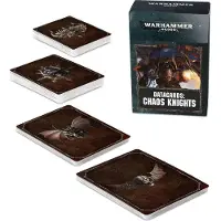 Games Workshop Warhammer 40k - Datacards V.8 Chaos Knights (Fr)