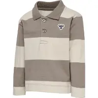 Hummel Mini Loose Stripe Langarm-polo