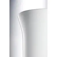 Duravit White Tulip freistehender Waschtisch für Wandanbindung, Breite 500mm, ohne Hahnloch, ohne Überlauf, 27025000701, Farbe: Weiß mit Wondergliss