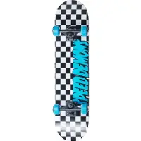Speed Demons Skateboard - 7, 75'' - Checkers Complete - Blau - - One Size - Skateboards