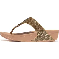 Original Brands FitFlop Lulu Toe Post - Glitterball GOLD 41