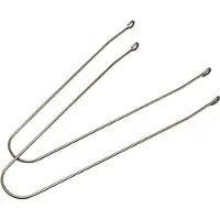 P2r Paar Schutzbleche aus Edelstahl 26-650B