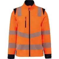 WK. Designed To Work Recycling Arbeitsjacke mit abnehmbaren Softshellärmeln