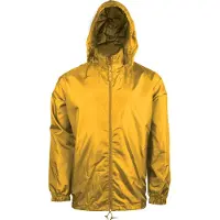 Kariban Herren Windbraeker Softshell Jacke Regenjacke Windjacke, Größe:S, Farbe:Gelb