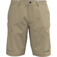 Napapijri Herren-Bermudashorts Beige: Komfortabel mit Cargotaschen & Logo
