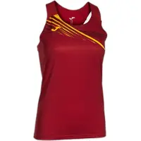 Joma Elite X ärmelloses T-shirt Rot S Frau Rot S