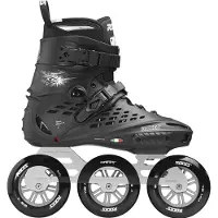 Roces Inline skate X35 TIF 3x110 Schwarz Silber Unisex-Schuhgröße 39