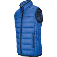 Kariban Herren Steppweste Weste Stepp Weste Jacke Winterweste, Größe:2XL, Farbe:Light Royal Blue