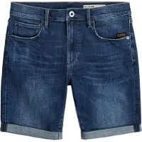 G-Star 3301 Slim Shorts - Dunkelblau - Herren - 32
