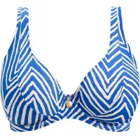 Freya Swim Gemoldefer Bikini BH Fiji Falls | Grösse: 65G | Farbe: Blau/Weiß