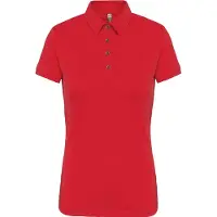 Kariban Jersey-Kurzarm-Polohemd für Damen