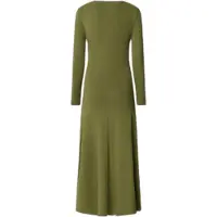 Pepe Jeans für Damen. PL9537717 Bibiera grünes Kleid (M), Lässig, Baumwolle, Langarm