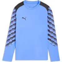 Puma teamLIGA26 GK Jersey LS Jr blue glimmer-black-black (31) 116