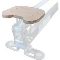 Gibbon Slacklines - Slackrack Podest - Slackline Gr 33 x 25 x 4 cm braun