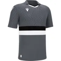 MACRON Charon Eco Trikot Kurzarm Herren - Weiß / Schwarz / Anthrazit | Größe: L