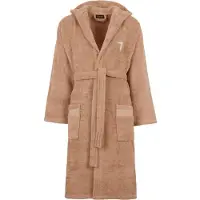 Trussardi Bademantel mit Kapuze