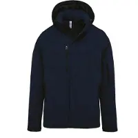 Kariban Herrenparka Softshell wattiert mit Kapuze