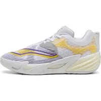 Puma Basketballschuhe All-Pro NITRO 2 "White Pelé Yellow" für Unisex