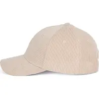 K-Up 6-Panel-Mütze aus Samt