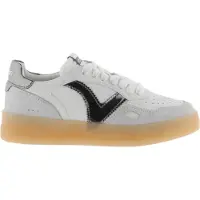 Victoria Damenbasket mit Leder- und Metalleffekt