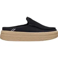 HeyDude Austin Lift Espadrille Woven Damen Slip-ons Black Größe 36
