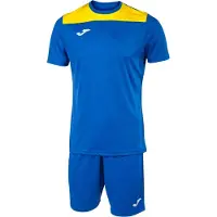 Joma Phoenix Ii Kurzarm-set Blau L Mann Blau L