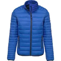 Kariban Damen Steppjacke Stepp Jacke Übergangsjacke Winterjacke, Größe:L, Farbe:Light Royal Blue