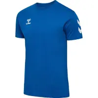 Hummel Go 2.0 Chevron Kurzarm-t-shirt Blau 2XL Mann Blau 2XL