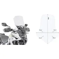 Givi D1171s Honda Cb 500 X Windschutzscheibe