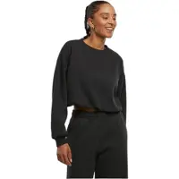 Urban Classics Gathered Cropped Sweatshirt