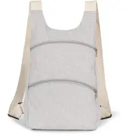Kimood Recycelter Motiv-Rucksack mit diebstahlsicherer Rückentasche