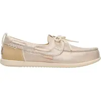 HeyDude Harbor Lo Breeze Classic Damen Loafer Platinum Größe 39