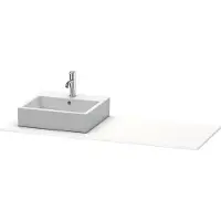 Duravit Konsole XSquare 140x55x1,6cm, m 1 AS, AS li, we matt