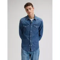 Lee 112376547 Regular Fit Langarmhemd
