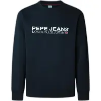 Pepe Jeans für Herren. PM5800029 Sweatshirt Matthew navy (L), Lässig, Baumwolle, Marine