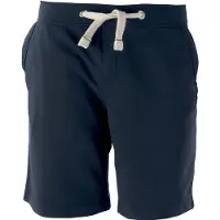 Kariban Herren Bermuda Shorts Jogginghose Sporthose Fitness kurze Hose, Größe:S, Farbe:Navy Blau