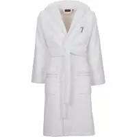 Trussardi Bademantel mit Kapuze