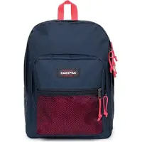 Eastpak Schulrucksack Rucksack mit Laptopfach Pinnacle 38L Kontrast Saffron dunkelblau