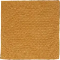 Asa selection Handtuch Kitchen Textiles Cotton Cloth Knitted Safran Yellow (2er-Set) - 30 x 30 cm