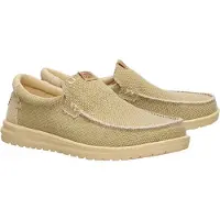 HEY DUDE MIKKA BRAIDED Leichte und bequeme Freizeitschuhe für Damen und Herren, Grün