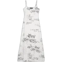 Desigual Set Pullover und Kleid Morisot 26SWVK33 Écru Regular Fit
