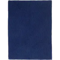 Asa selection Gestricktes Küchenhandtuch Kitchen Textiles Deep Blue - 60 x 40 cm